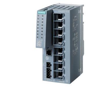 6GK5208-0BA00-2AC2, SCALANCE XC208, managed Layer 2 switch, 8x RJ45