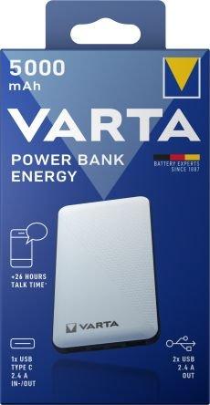 57975 P/PACK RS, Varta 57975 Powerbank 5000mAh, mit USB Ausgang, 5V
