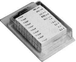 T 5 x 20  100 St., Sicherungssortiment 5 x 20 mm