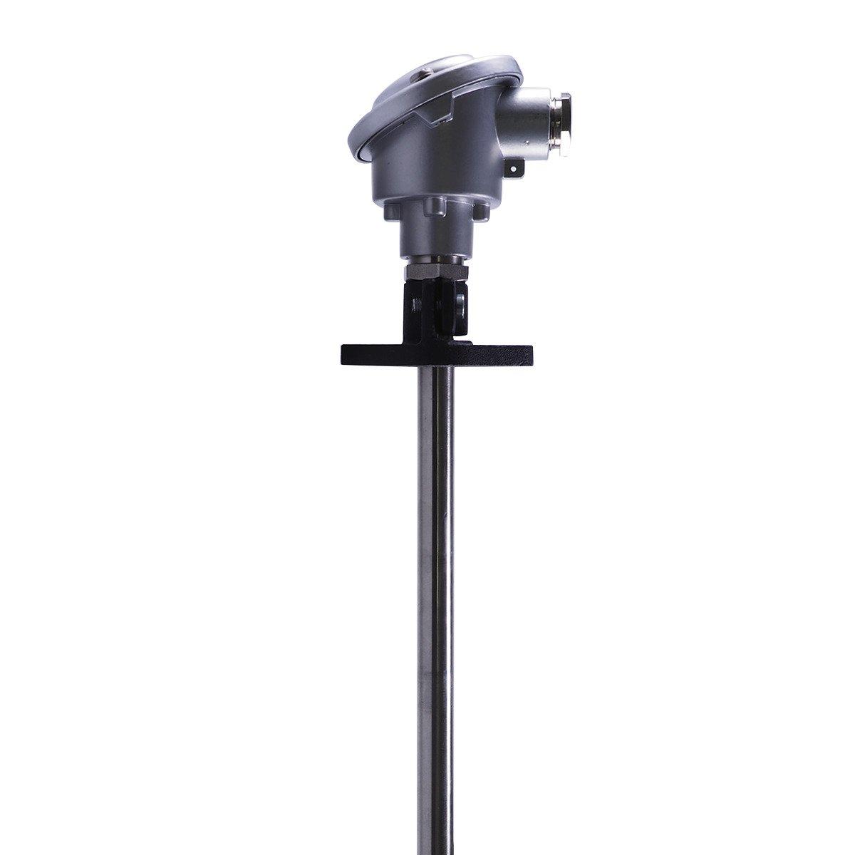 901006/65-547-2043-15-500-668/000, Thermoelement, DIN EN 14597, 2xNiCr-Ni, 15x500mm, Flansch, -35..+800°C