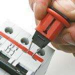 LEITUNGSSCHALTER VERRIEGELUNG: POS 1/PAK, Miniatur-Verriegelungssystem für Schutzschalter, Typ POS