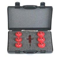 INDUSTRY INSULATION PLUG SET DII & DIII, Isolierkappen-Set DII und DIII für die Industrie