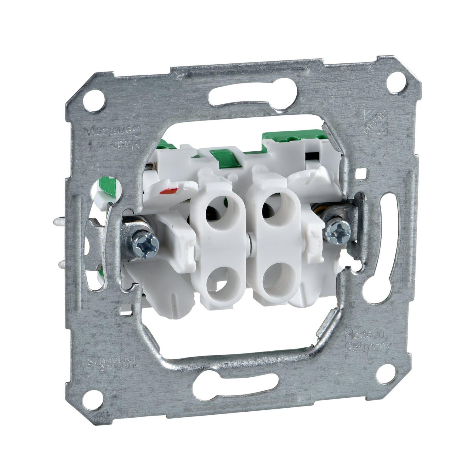 111500, Serienschalter Einsatz Steckklemme 10A