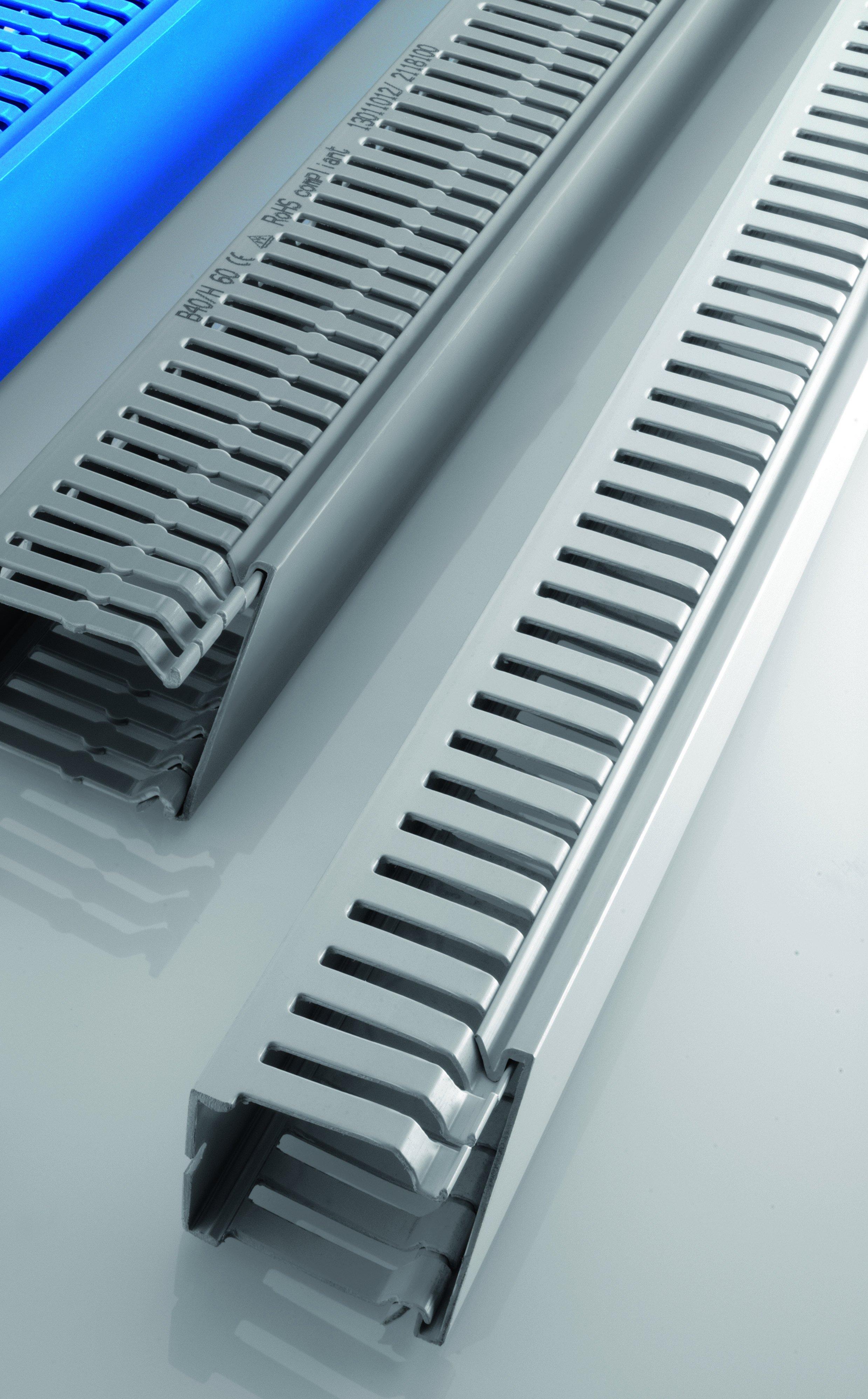7641-1, Terminal DIN 37,5 x 75 mm, RAL 7030 VE: 24 m