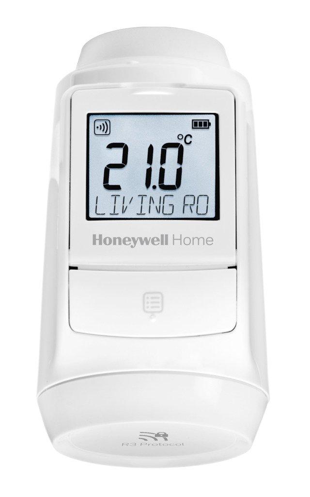 Honeywell Home HR93, Resideo Elektronischer Heizkörperregler drahtlos, Anschluss M30x1,5mm, weiß