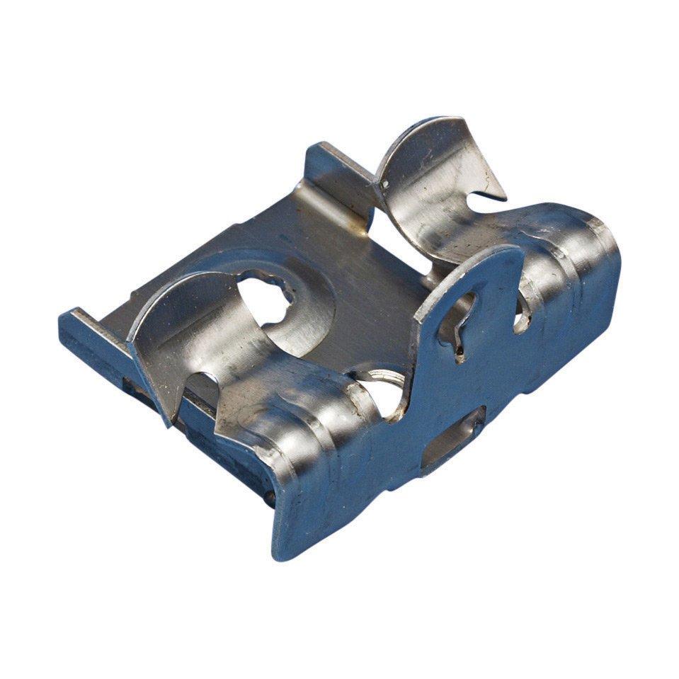 EM24S1, Flanschklipp zum Aufschlagen, S301, 3–8&nbsp;mm Flansch M6 Gewinde