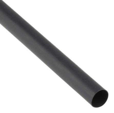 RNF-100-3/8-0-STK, TE Connectivity RNF-100 Wärmeschrumpfschlauch, Polyolefin Schwarz, Ø 9.5mm Schrumpfrate 2:1, Länge 1.2m