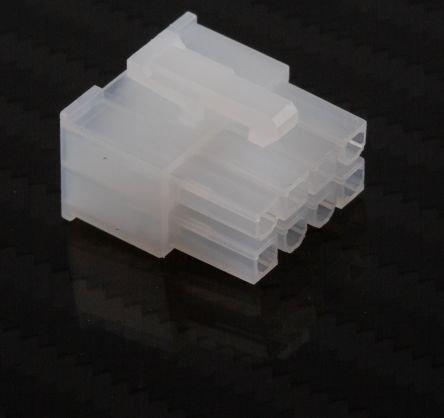 39-01-2080, Molex Mini-Fit Jr Steckverbindergehäuse Buchse 4.2mm, 8-polig / 2-reihig Gerade, Kabelmontage für Mini-Fit