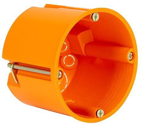 HWSD45, HW-Gerätedose mit 2 Geräteschrauben 15mm, d=68mm Höhe=47mm