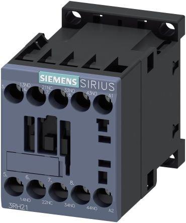3RH2131-1AP00, Siemens SIRIUS 3RH2 Hilfsschütz 230 V ac-Spule, 4 -polig , 690 Vac / 10 A 3 Schließer + 1 Öffner 4-Hilfskontakte