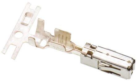 1-968857-3, TE Connectivity AMP MCP 2.8 Crimp-Anschlussklemme für AMP MCP 2.8-Steckverbindergehäuse, Buchse, 1mm² / 2.5mm², Silber