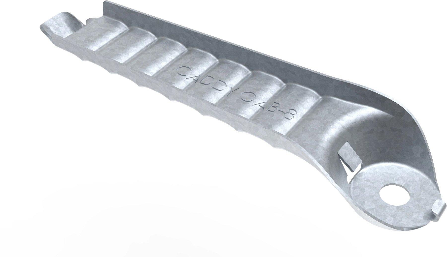 OAB8, nVent CADDY Einarm-Kabelbügel, 8&nbsp;Kabel, 7,5-mm-Loch