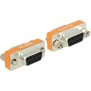 DELOCK 65570, Adapter Sub-D 9Pin Buchse/Buchse Nullmodem