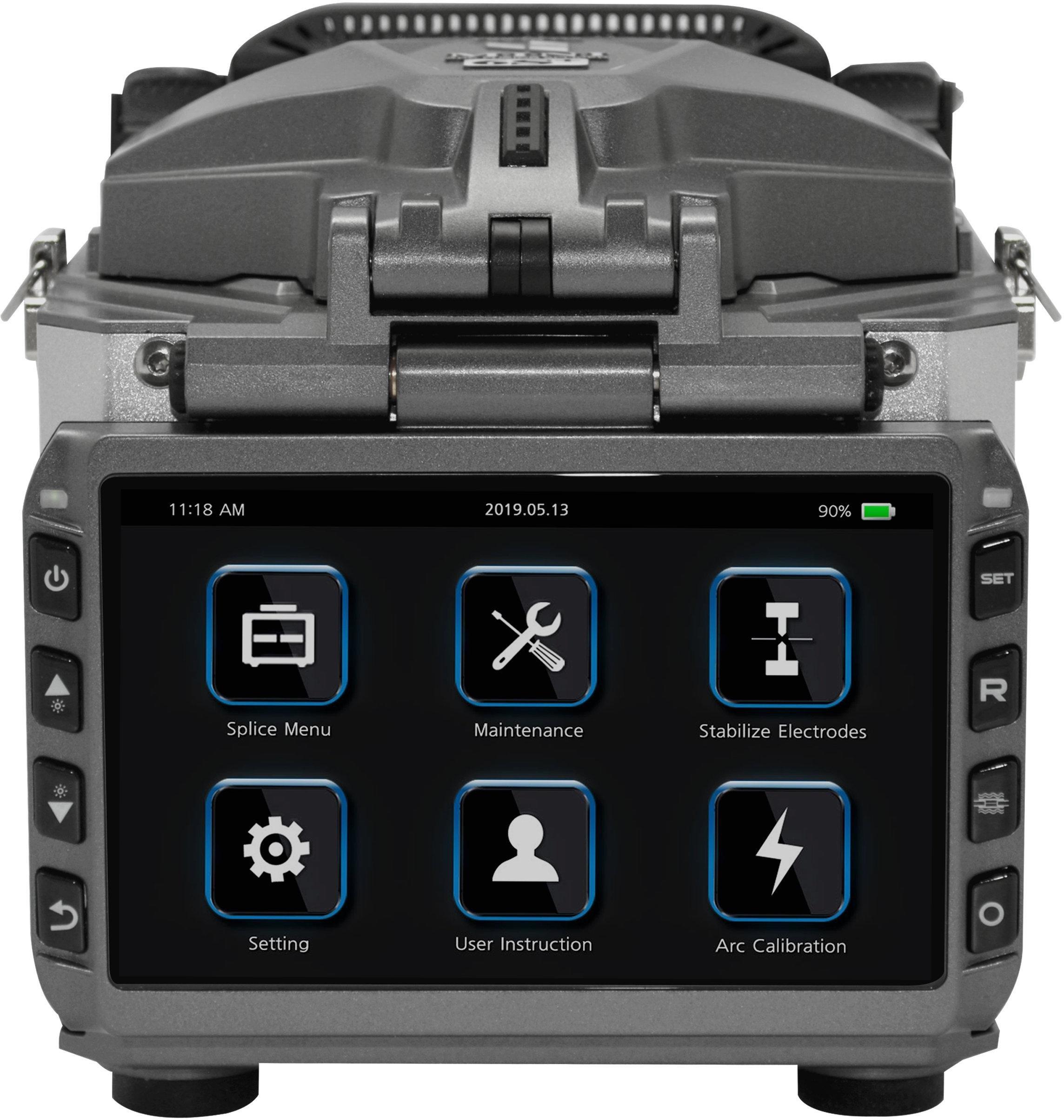 KitFFMINI6S_Kit, FiberFox Mini-6S plus - Spleißgerät mit aktiver Kernjustage