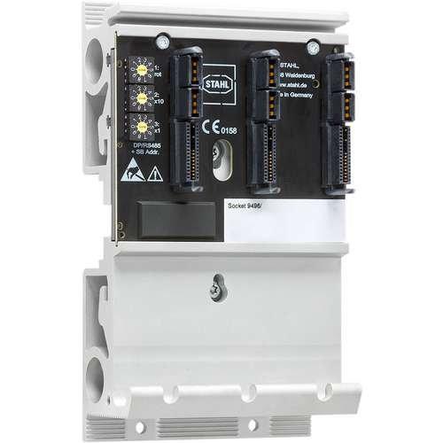 9496/32-03-00 Sockel, Remote I/O IS1+ Sockel für CPU und Power Modul für Zone 1