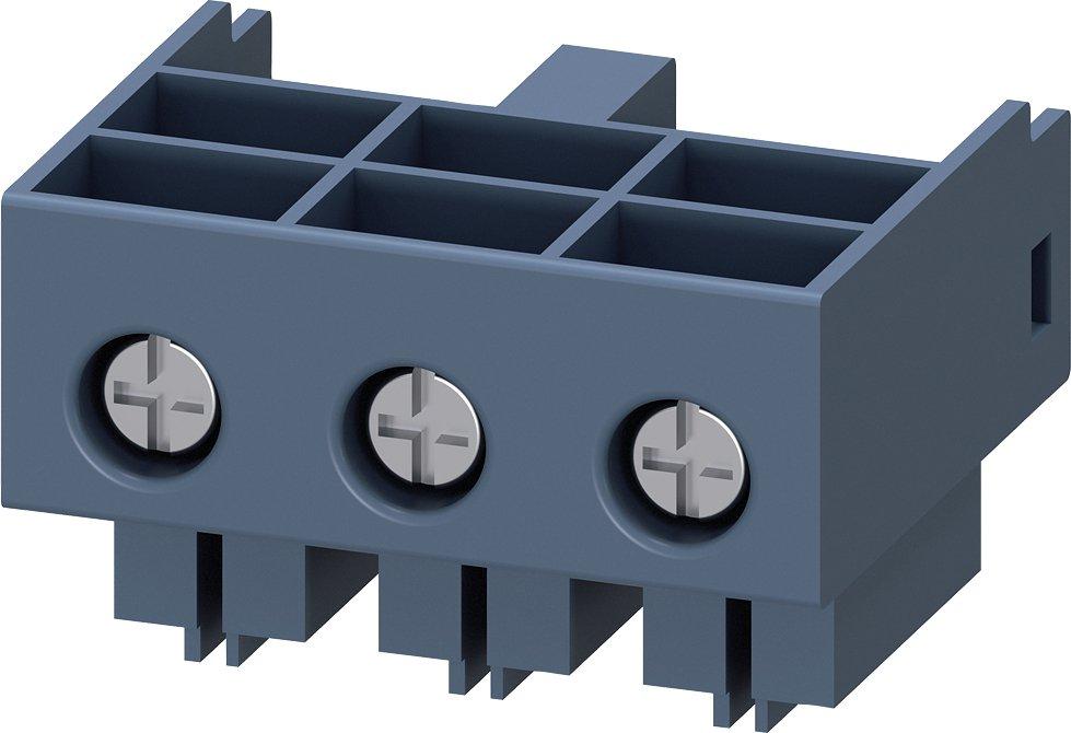 3RA6920-1A, Hauptstromkreisklemmen (Ein- und abgangsseitig) Anschluss Hauptstromkreis