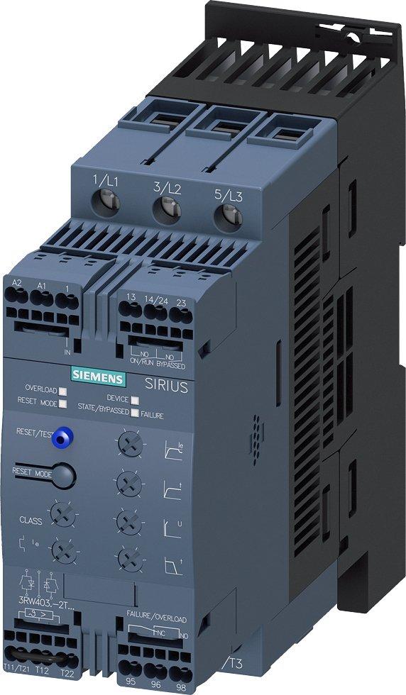 3RW4038-2TB04, Sanftstarter S2, 72A, 37kW/400V, 40 Grad, AC200-480V, AC/DC24V