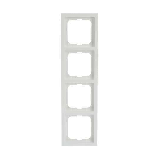 1724-184K, Abdeckrahmen 4-fach studioweiß - future® linear