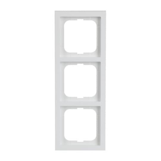 1723-184K, Abdeckrahmen 3-fach studioweiß - future® linear