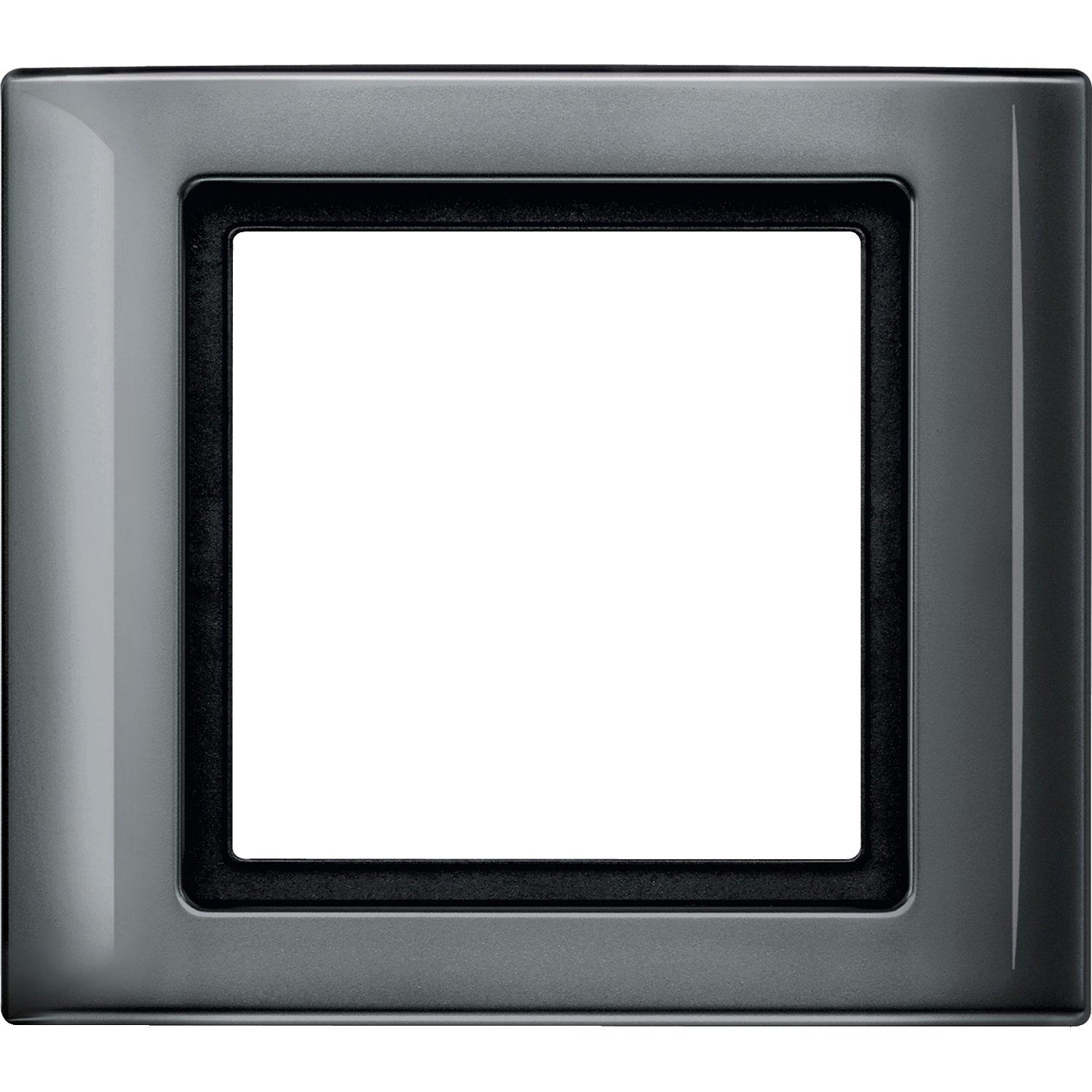 400114, AQUADESIGN-Rahmen, 1fach, anthrazit