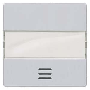 5TG6251, DELTA i-system Wippe mit Fenster und Schriftfeld, aluminiummetallic