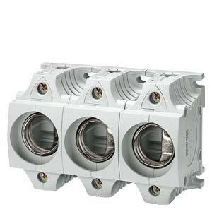 5SF5268, DIAZED-Sicherungssockel Größe III Formstoff, 3-polig berührungsgeschützt