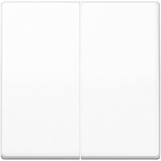 AS 591-5 WW, Wippe 2fach, Duroplast, Serie AS, alpinweiß