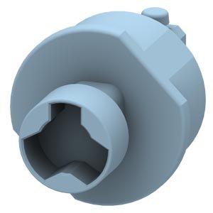 3LD9202-4E, Kupplung, ohne EIN- Verriegelung, Zubehör für Haupt- und NOT-AUS-Schalter