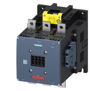 3RT1075-6SF36-3PA0, Schütz,AC-3e,400A/200kW/400V,3-polig,AC/DC96-127V,F-PLC-IN,2S+2Ö,Anschlussschiene/Schraubanschluss