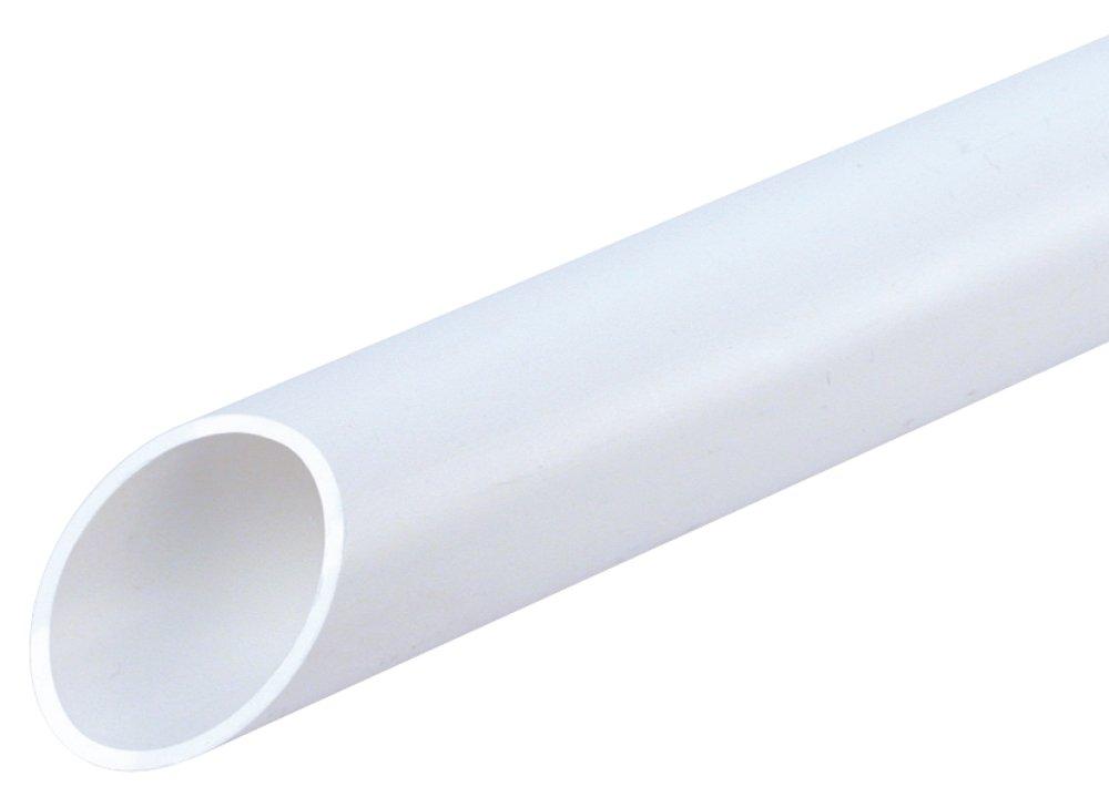 FPKu-EM-F-UV 20 weiß, Mittleres Kunststoff-Stangenrohr, starr,weiss,