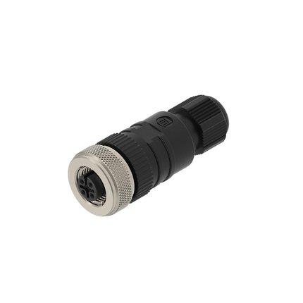 RKC 4/7, Circular Connectors M12, Attachable - Connector Female, General