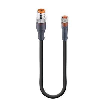 RST 3-RKMV 3-224/2 M, Cordsets, Sensor-Sensor, M12-M8, M8-M12
