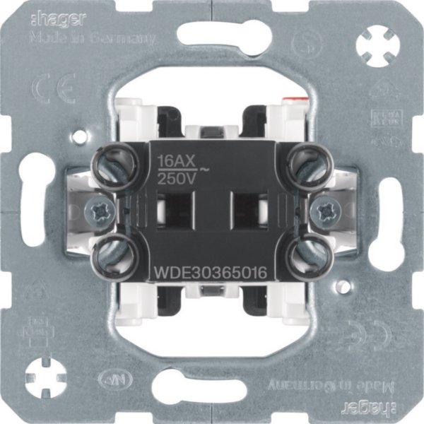 WDE30365016, Wechselschalter f. Hohlwandmont UP 16 AX