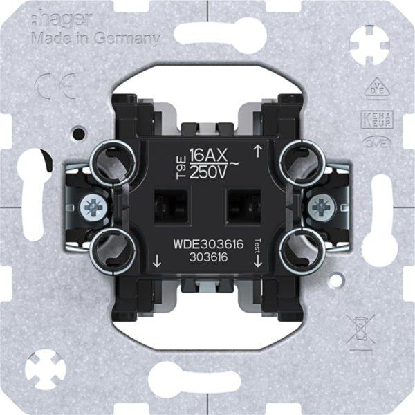 WDE303616, Wechselschalter 16AX 250V~, Wechselschaltung für Lichtsteuerung