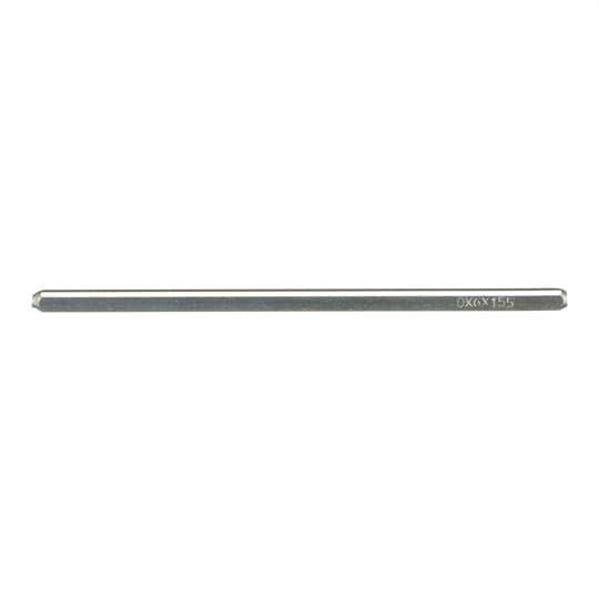 OX6X155, Welle Länge 155 mm Wellen-ø 6 mm für runde abschließbare Griffe