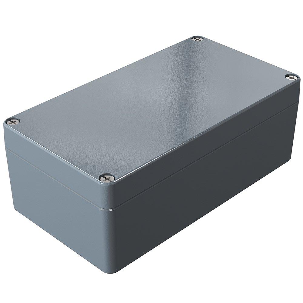 Aluminium Standard Gehäuse 120 x 220 x 81 mm, Aluminiumgehäuse Aluminium Standard 120 x 220 x 81 mm