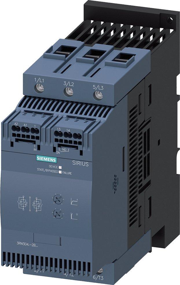 3RW3046-2BB04, Sanftstarter S3, 80A, 45kW/400V, 40 Grad, AC200-480V, AC/DC24V
