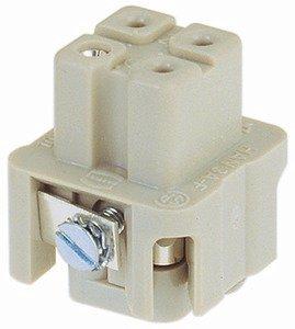 09200032711, Buchseneinsatz Han 3 A, 09 20 003 2711