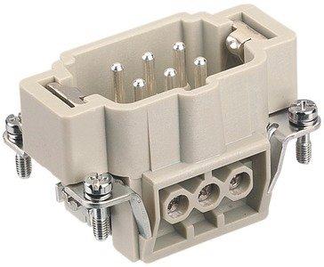 09330062601, Stifteinsatz Han 6 E 6-polig, 09 33 006 2601