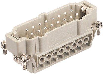 09330162601, Stifteinsatz Han 16 E 16-polig, 09 33 016 2601