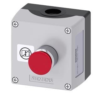 3SU1801-0BC00-4AB1, Gehäuse für Befehlsgeräte, 22 mm, rund