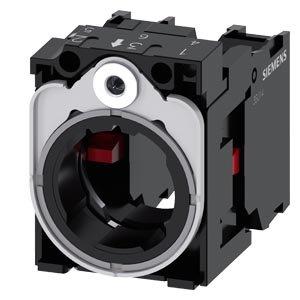 3SU1550-1AA10-1PA0, Halter für 3 Module, Metall, 1Ö, 1Ö, Schraubanschluss