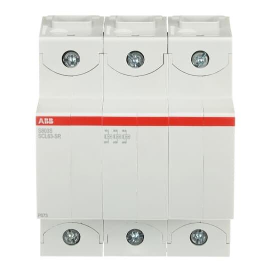 S803S-SCL63-SR, Kurzschlussstrombegrenzer, 3polig, 63A 690V AC, 50kA, IEC 90647-2, Uimp=8kV