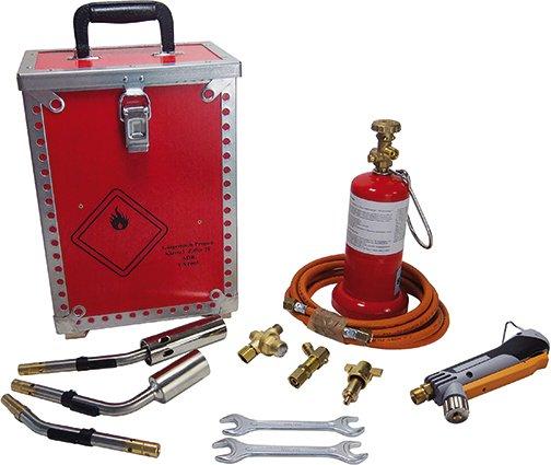 CPB/5/KIT-COMPLETE, Schrumpfbrennergarnitur, zur Montage von Warmschrumpfprodukten