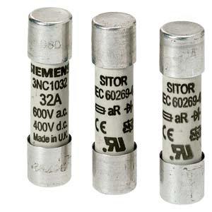 3NC2220, SITOR-Zylindersicherungseinsatz, 22x58 mm, 20 A, aR, Un AC: 690 V, Un DC: 700 V