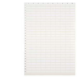 8WH8210-0AA36, Bezeichnungsschild, klebend, horizontal und vertikal, H: 15 mm, B: 6 mm, gelb