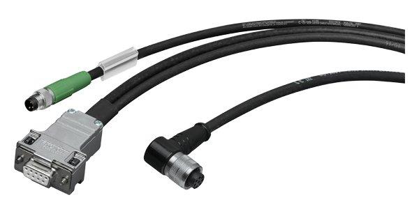 6GT2891-4KH50-0AX1, Steckleitung, konfektioniert, M8-Steck., RS232 zw. RF200/300 Reader und PC, 5 m