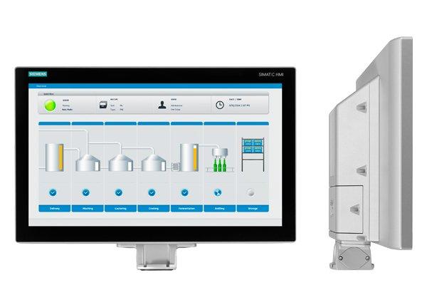 6AV2124-0MC24-1AX0, SIMATIC HMI TP1200 Comfort PRO Vorbereitet für Standfuß und Erweiterungselemente