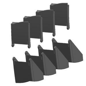 6ES7291-1CC30-0XA0, SIMATIC S7-1200 Frontklappen CM VPE 4