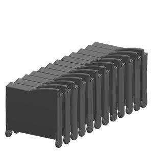 6ES7291-1BA30-0XA0, SIMATIC S7-1200 Frontklappen SM 45 mm VPE 6